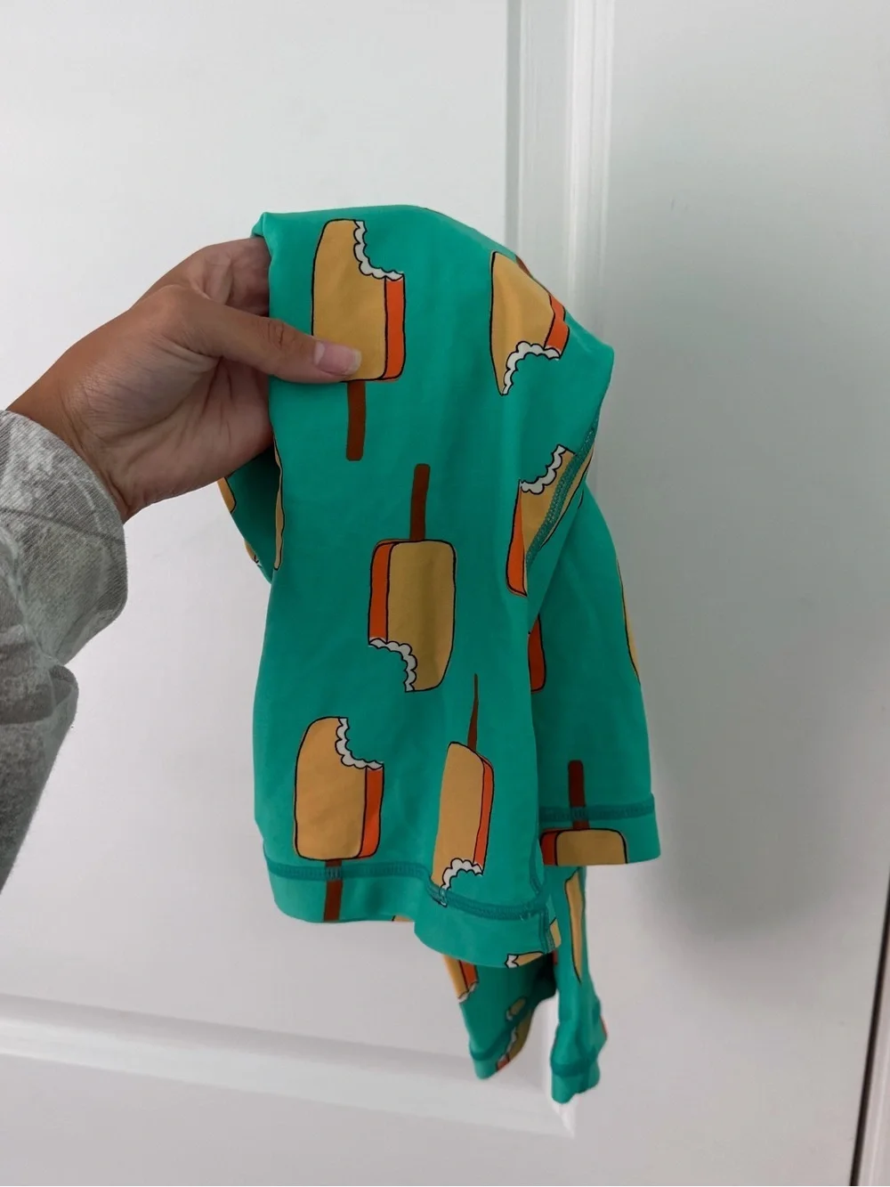 Hanna Andersson Island Green Popsicle Sunblock Rash Guard Size 5